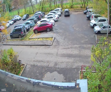 Установка видеонаблюдения на парковке в Кубинке 